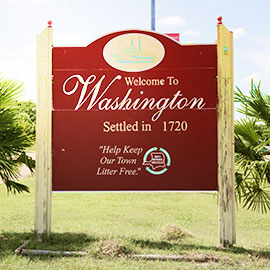 Historial Landmarks in Washington, LA